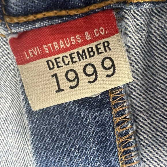 Vintage 1999 Levi's 501 xx Denim Jeans Special Edition 34x32* Button Fly - Picture 6 of 13